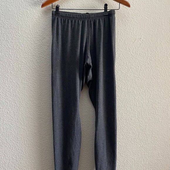 Vintage Patagonia Base Layer Men's Pants Gray 43190 USA Medium Camping Hiking - Picture 1 of 6
